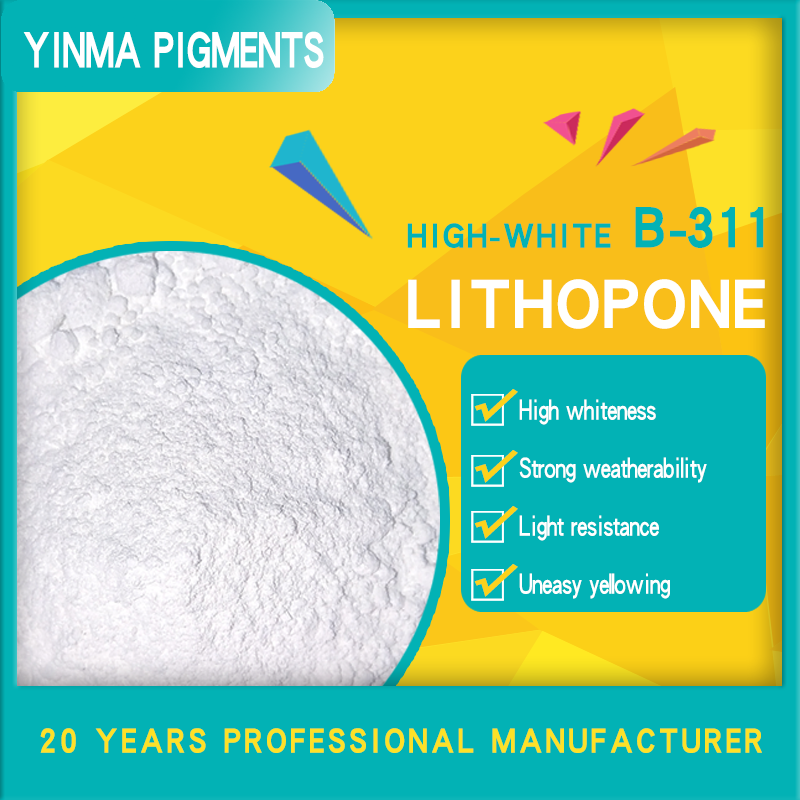 High-white B-311 lithopone